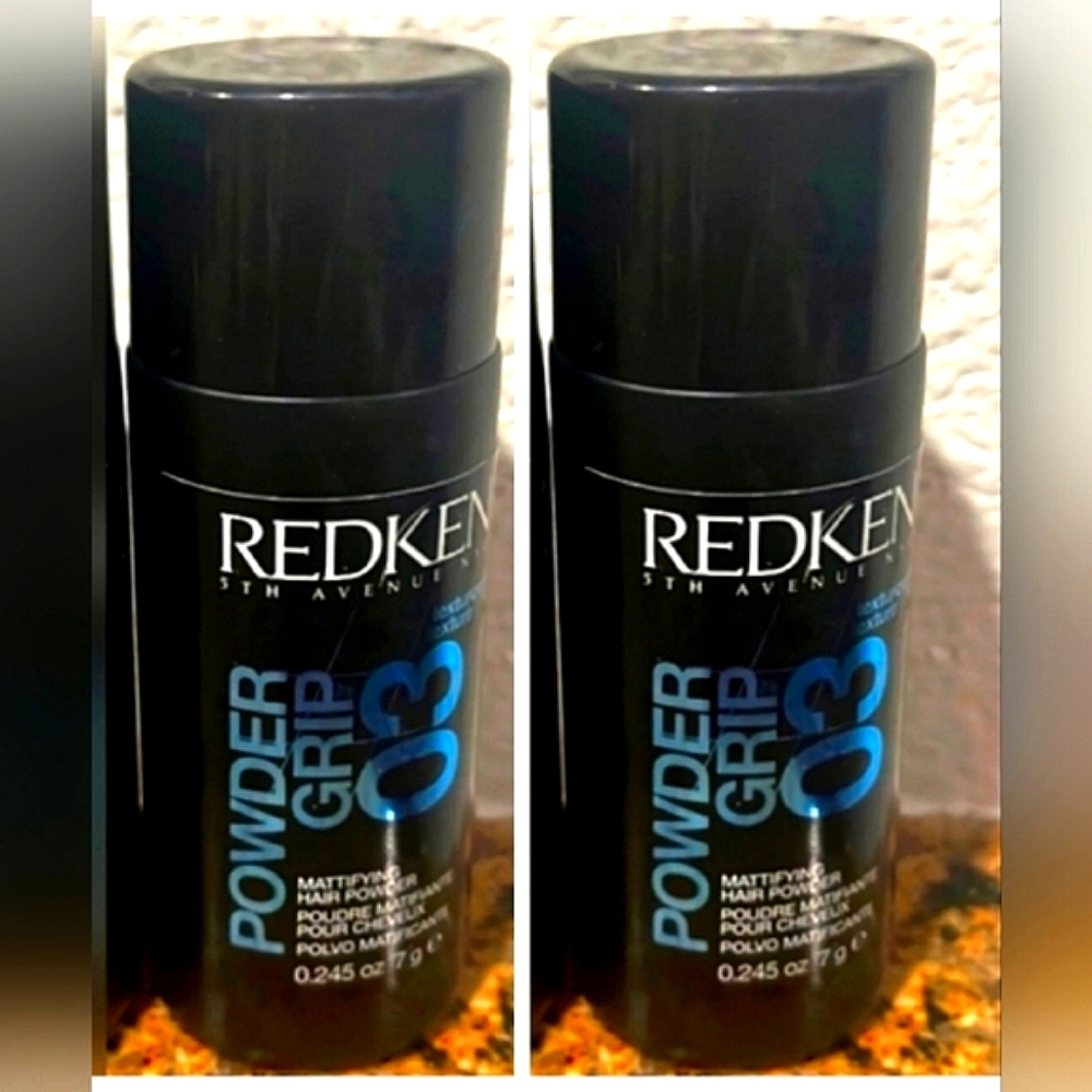 Redken 03 Powder Grip Mattifying Hair Powder 2x ~New ☆Discontinued, Rare, HTF☆
